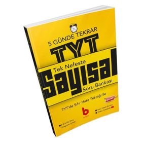 Tek Nefeste TYT Tekrar Sayısal Soru Bankası Basamak Yayınları