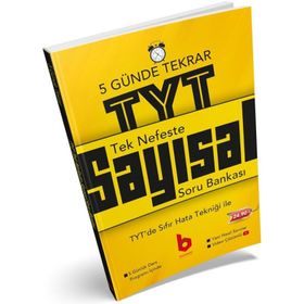 Tek Nefeste TYT Tekrar Sayısal Soru Bankası Basamak Yayınları