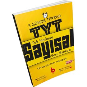 Tek Nefeste TYT Tekrar Sayısal Soru Bankası Basamak Yayınları