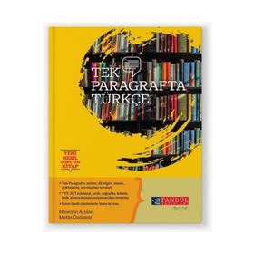 Tek Paragrafta Türkçe-Pandül Yayınları