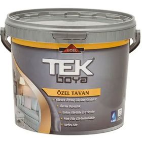 Tek Plastik Beyaz 20 kg Tavan Boyası