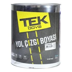 Tek Sarı 20 kg Yol Çizgi Boyası