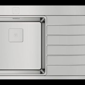 Teka 115100003 Zenit 86 Paslanmaz Çelik Tek Gözlü Sağ Damlalıklı Eviye