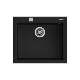 Teka 115230005 Siyah Forsquare 50.40 TG Tek Gözlü Damlalıksız Granit Eviye