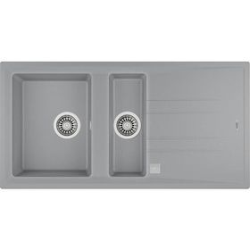 Teka 115360007 Stone 60 B-TG 1,5 Hazneli Metalik Gri Tegranite Eviye