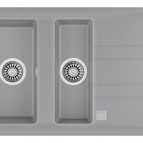 Teka 115360007 Stone 60 B-TG 1,5 Hazneli Metalik Gri Tegranite Eviye