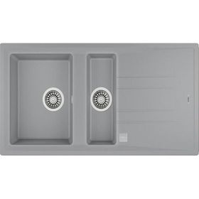 Teka 115360007 Stone 60 B-TG 1,5 Hazneli Metalik Gri Tegranite Eviye