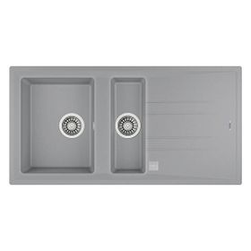 Teka 115360007 Stone 60 B-TG 1,5 Hazneli Metalik Gri Tegranite Eviye