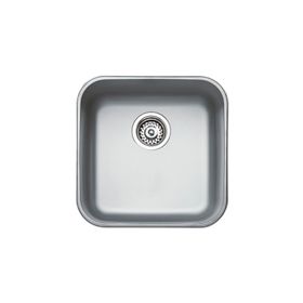 Teka 40108508 BE 40.40 Paslanmaz Çelik Tek Gözlü Damlalıksız Eviye