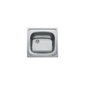 Teka 40109619 E50 1 B Paslanmaz Çelik Tek Gözlü Sağ Batarya Çıkışlı Damlalıksız Eviye