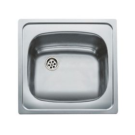 Teka 40109619 E50 1 B Paslanmaz Çelik Tek Gözlü Sağ Batarya Çıkışlı Damlalıksız Eviye