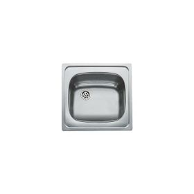Teka 40109619 E50 1 B Paslanmaz Çelik Tek Gözlü Sağ Batarya Çıkışlı Damlalıksız Eviye