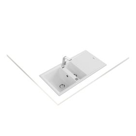 Teka 60 B-TG Stone Beyaz Granit Eviye