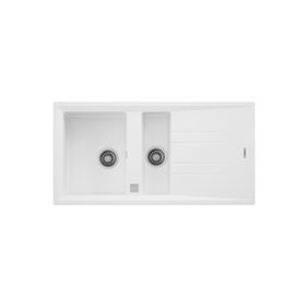 Teka 60 B-TG Stone Beyaz Granit Eviye