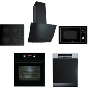 Teka ATV 60 - GBE 64002 - HAK 625 - ML 8200 BIS - DSI 46750 Siyah 5'li Ankastre Set