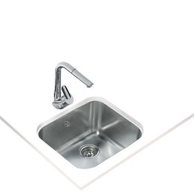 Teka Be Linea 45.40 Paslanmaz Çelik Tek Göz Tezgah Altı Eviye