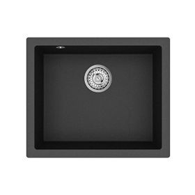 Teka Cave 49.50 B-TQ Siyah Granit Eviye