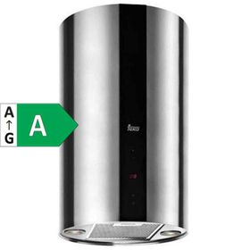 Teka CC 485 EcoPower A Sınıfı 3 Kademeli Dokunmatik Ada Tipi Davlumbaz Gri