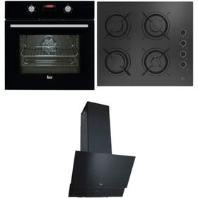 Teka Chef 3 HAK625n - HELLUX60 4g - ATV 60 3'lü Siyah Ankastre Set