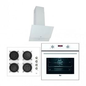 Teka Chef 6 TVT 60 - PAC 60 - HAK 627 B 3'lü Beyaz Ankastre Set