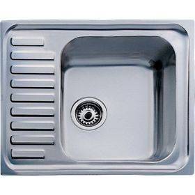 Teka Classic 1B Gri Paslanmaz Çelik Sol Eviye