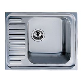 Teka Classic 1B Gri Paslanmaz Çelik Sol Eviye