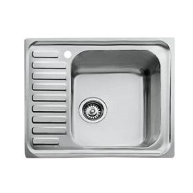 Teka Classic 1B Gri Paslanmaz Çelik Sol Eviye