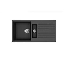 Teka Cliff 60 B-TQ Siyah Granit Eviye