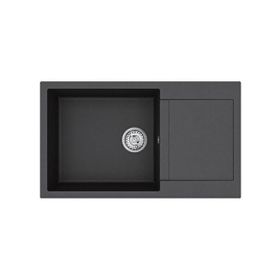 Teka Clivo 60 B-TQ 1B 1D Onyx Black Granit Eviye