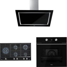 Teka DLV 98660 BK TOS - GZC 95320 XBC - HLB 8600 BK Siyah 3'lü Ankastre Set