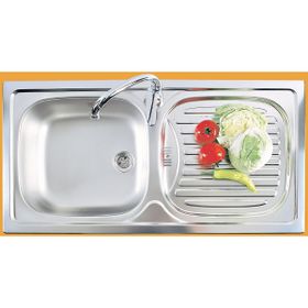 Teka EBM 45 Sağ Damlalıklı Paslanmaz Çelik Eviye