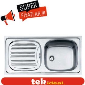 Teka EBM 45 Sol Damlalıklı Evye
