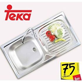 Teka Ebm 45 Sol Paslanmaz Çelik Mutfak Eviyesi
