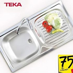 Teka Ebm 45 Sol Paslanmaz Çelik Mutfak Eviyesi