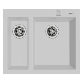 Teka Forsquare 2B 590 TG Auto Artic White Granit Eviye