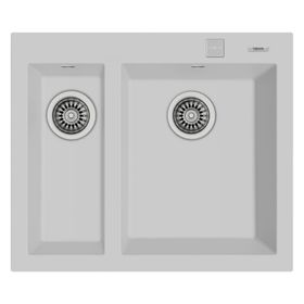 Teka Forsquare 2B 590 TG Auto Artic White Granit Eviye