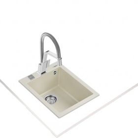 Teka Forsquare 34.40 TG Bright Cream Renkli Eviye
