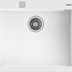 Teka Forsquare 50.40 TG Tezgah Üstü Beyaz Granit Evye