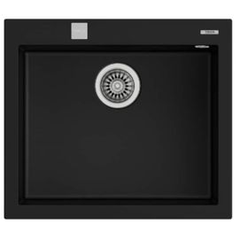 Teka Forsquare 50.40 TG Tezgah Üstü Siyah Granit Evye