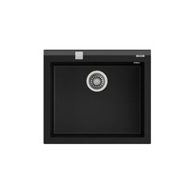 Teka Forsquare 50.40 TG Tezgah Üstü Siyah Granit Evye