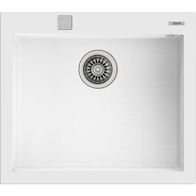 Teka Forsquare 50x40 cm Tezgahüstü Beyaz Granit Eviye