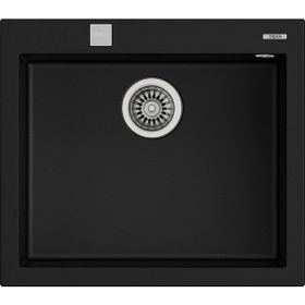 Teka Forsquare 50x40 cm TG Tezgahüstü Siyah Granit Eviye