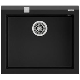 Teka Forsquare 50x40 cm TG Tezgahüstü Siyah Granit Eviye