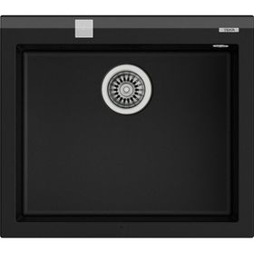 Teka Forsquare 50x40 cm TG Tezgahüstü Siyah Granit Eviye