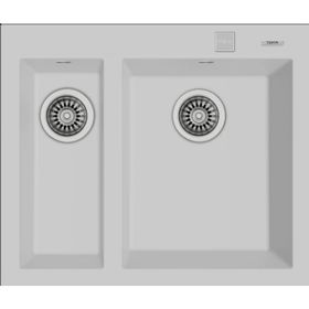 Teka Forsquare 590 Beyaz Granit Evye