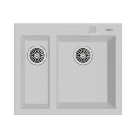 Teka Forsquare 590 Beyaz Granit Evye
