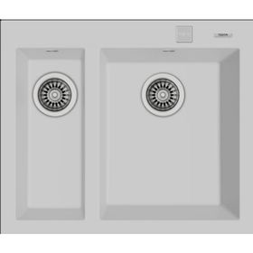 Teka Forsquare 590 Beyaz Granit Evye