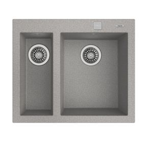 Teka Forsquare 590 TG Stone Grey Renkli Granit Eviye
