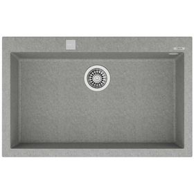 Teka Forsquare 72.40 Stone Grey Tek Hazneli Tegranite Eviye