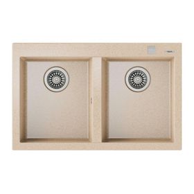 Teka Forsquare 790 TG Avena Beige Renkli Granit Eviye